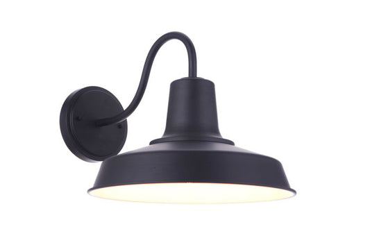Briscoe 1 Light 15" Outdoor Wall Mount in Midnight
