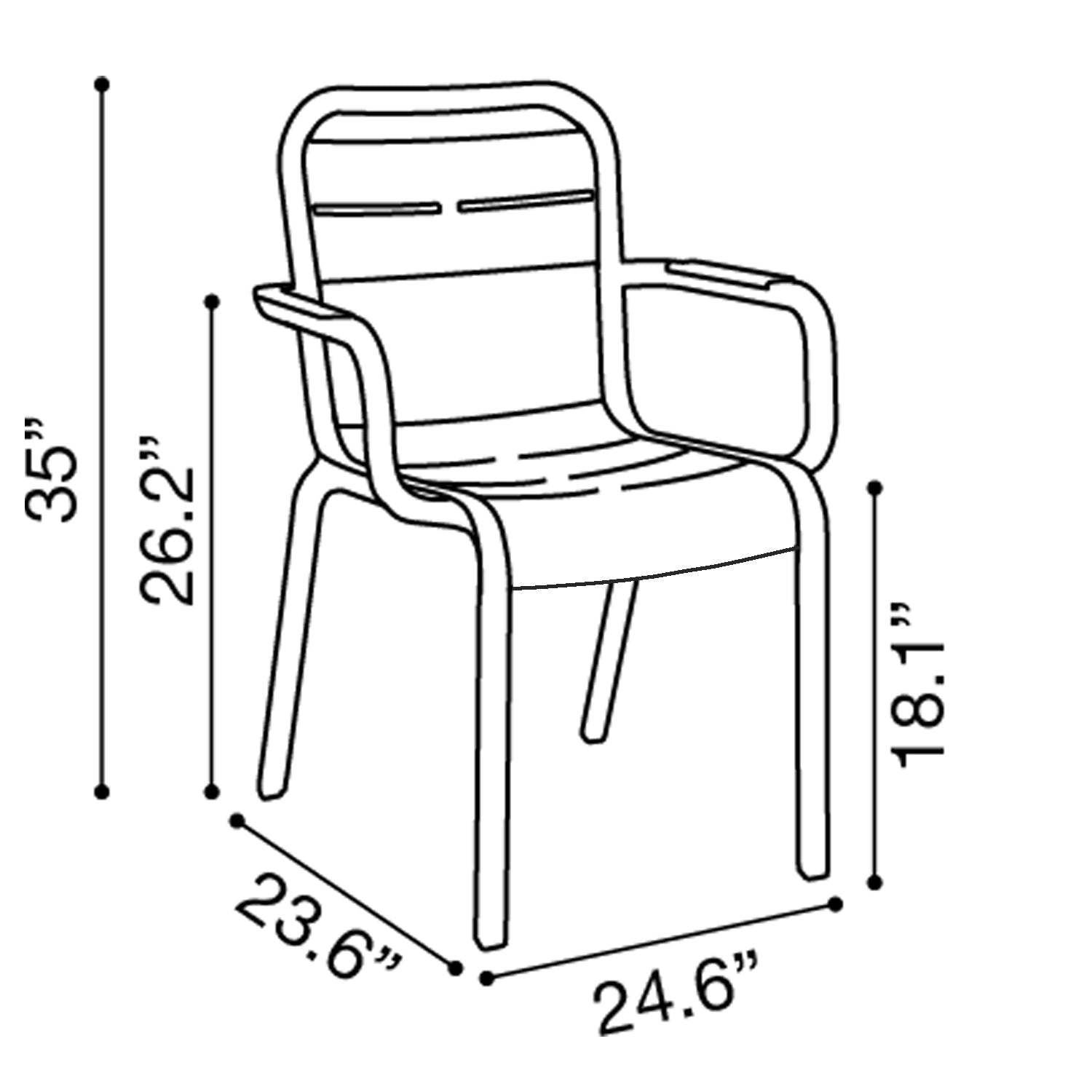 Cannes Armchair