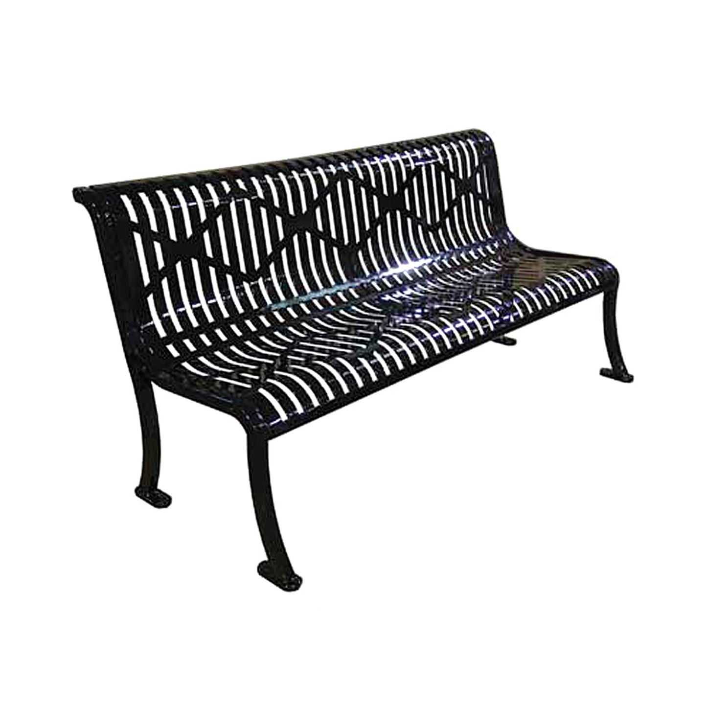 Armless Roll Diamond Bench