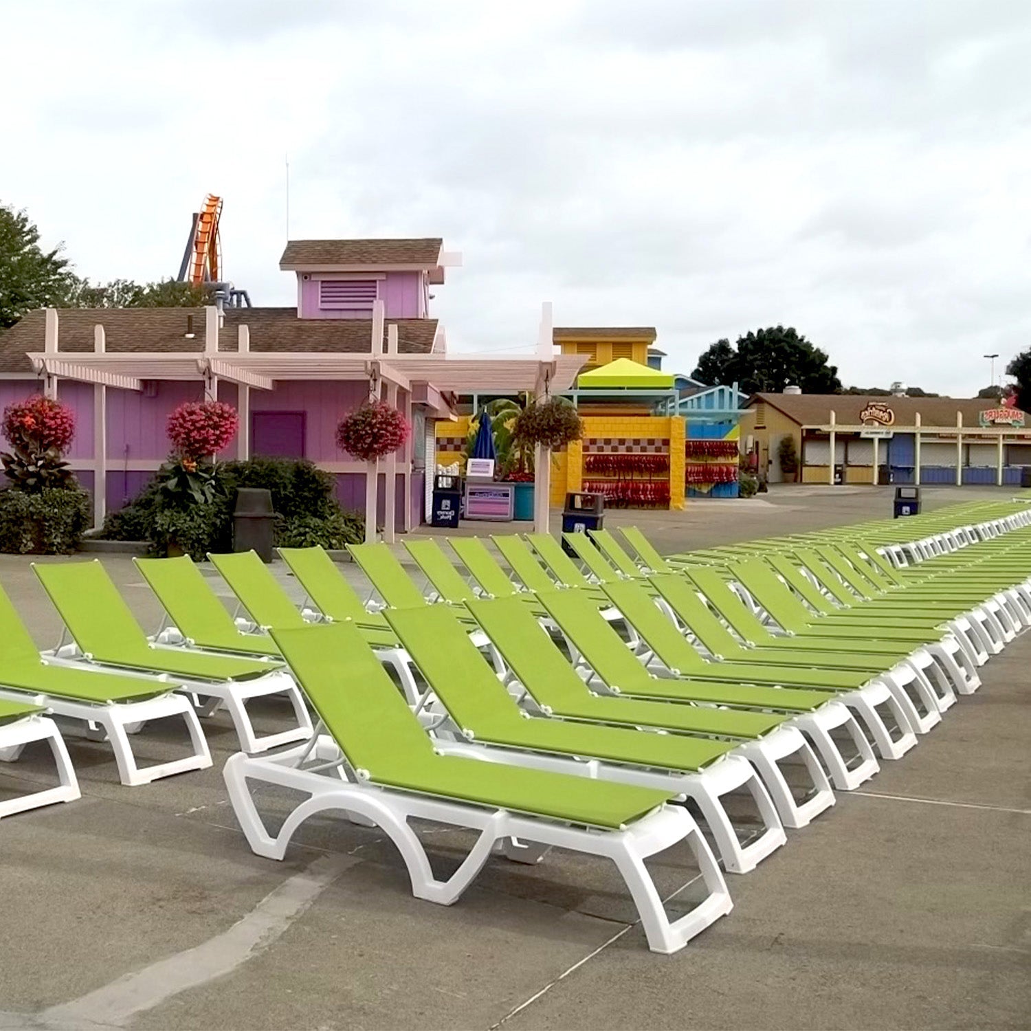 Jamaica Beach Chaise Lounge-Fern Green