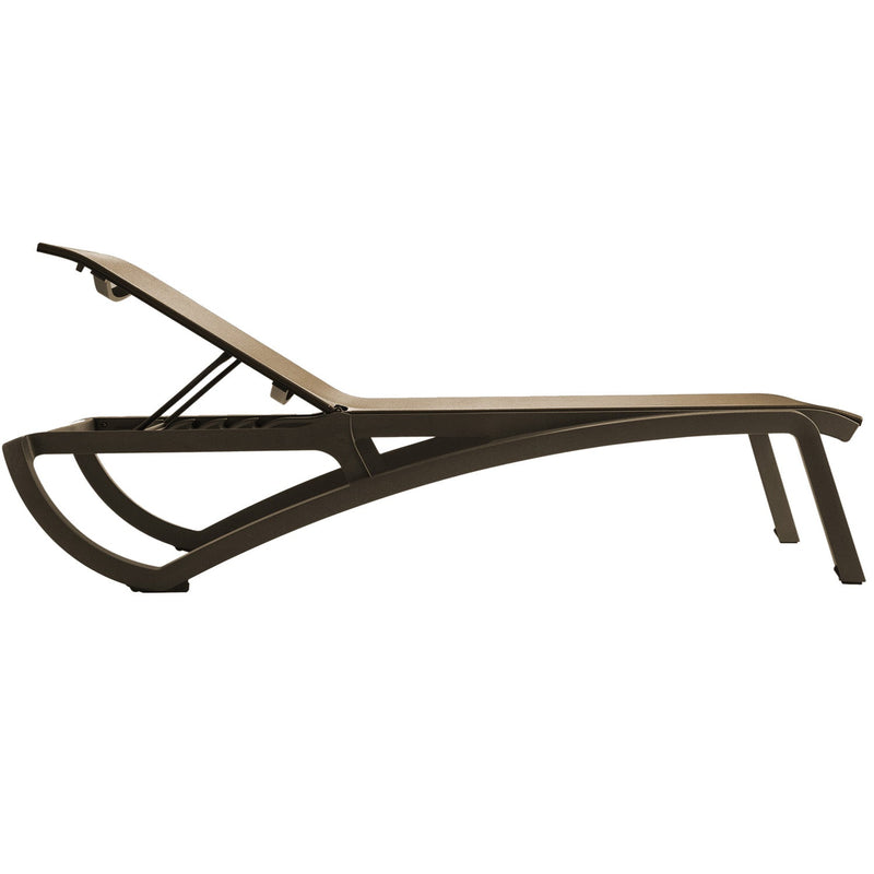 Sunset Chaise Lounge Cognac Fusion Bronze