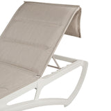 Sunset Comfort Chaise Lounge-Beige