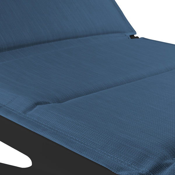 Sunset Comfort Chaise Lounge-Madras Blue