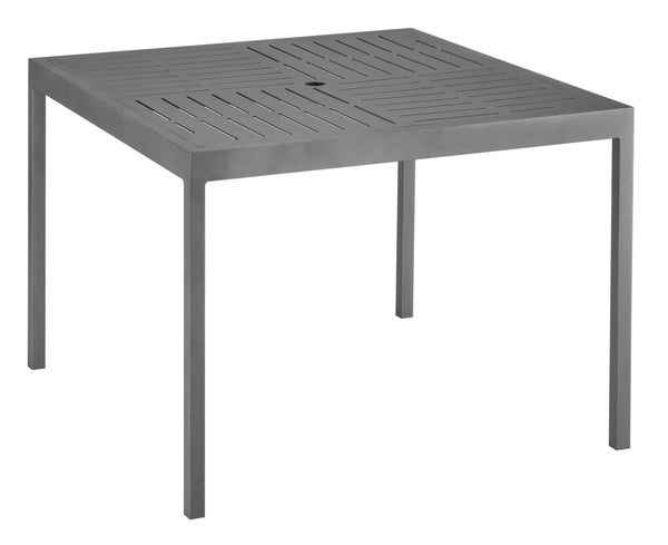 Estancia 39 inch Aluminum Square Dining Table