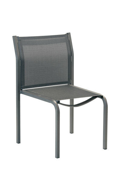 Estancia Relaxed Sling Armless Dining Chair
