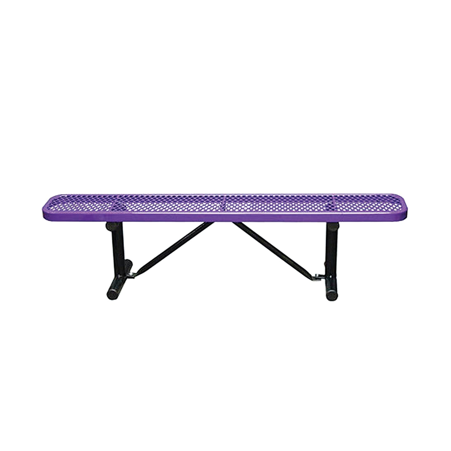 Expanded Metal Backless Bench
