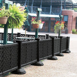 Fence Post and Interlocking Base