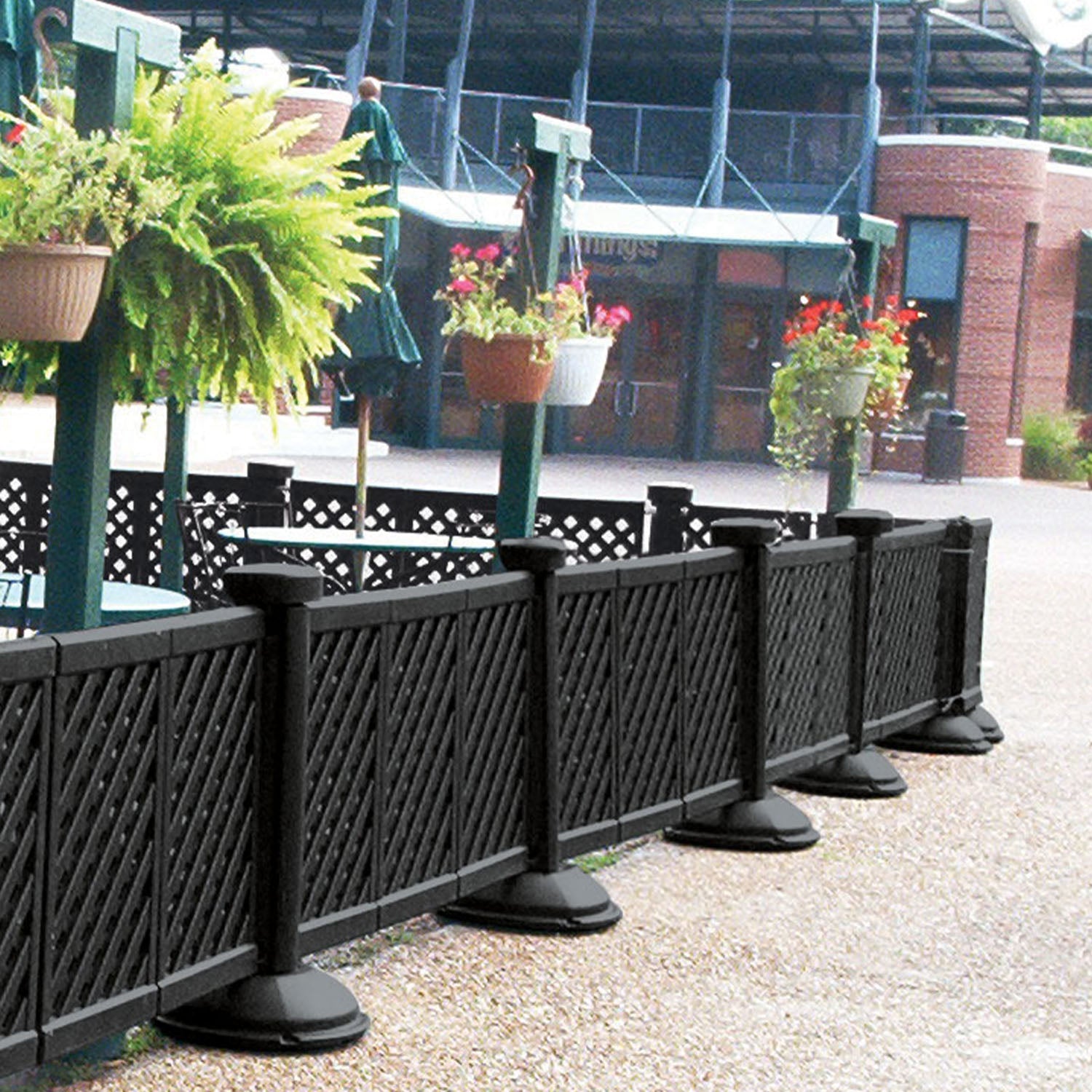 Fence Post and Interlocking Base vertexfurniturellc