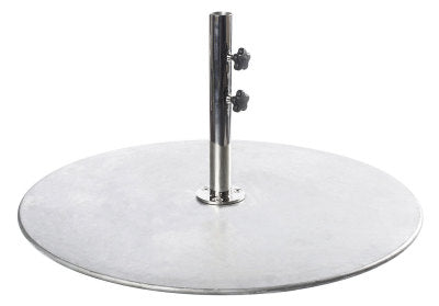 Galvanized Steel Base, 100 lbs.