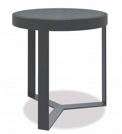 Remington 18 inch Honed Granite Round End Table