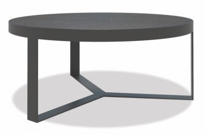 Remington 38 inch Honed Granite Round Coffee Table