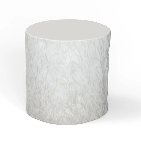 Pebble Stone Round End Table