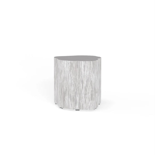 Pebble Tree Trunk End Table