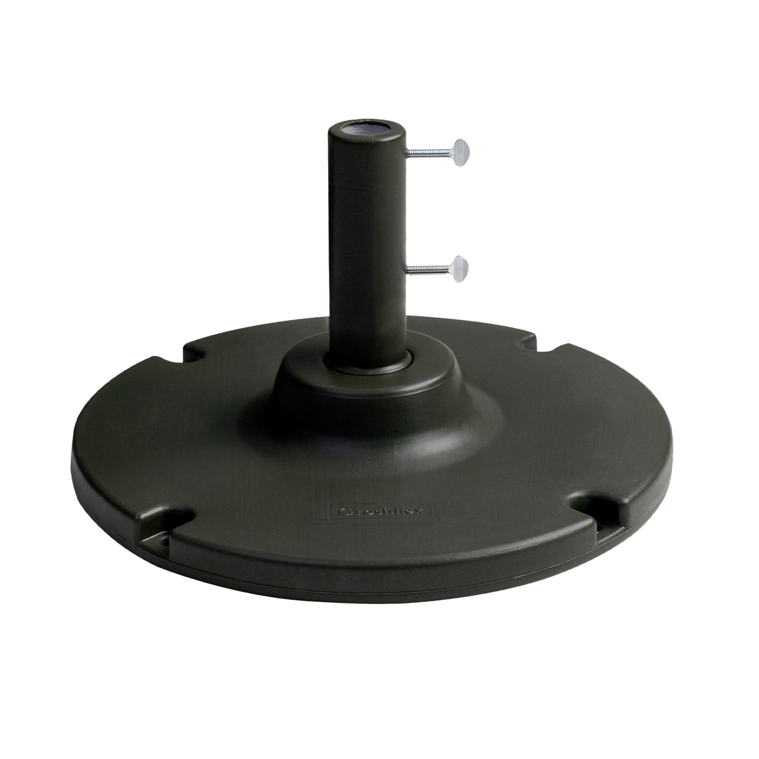 35 lb Umbrella Base with 10" Stem - Black