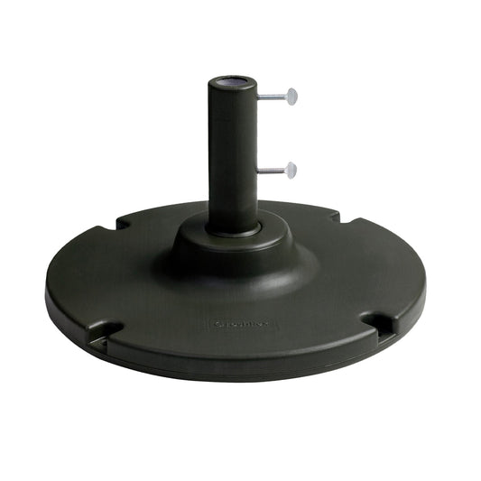 35 lb Umbrella Base with 10" Stem - Black