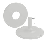 35 lb Umbrella Base Ring -White