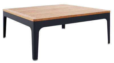 Vale 30 inch Coffee Table with Teak Top